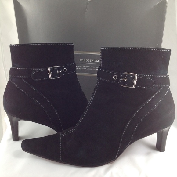 nordstrom black ankle boots